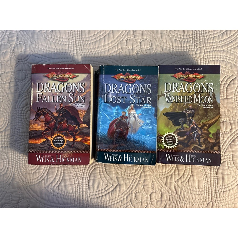 Dragonlance The War of Souls Trilogy Margaret Weis & Tracy Hickman